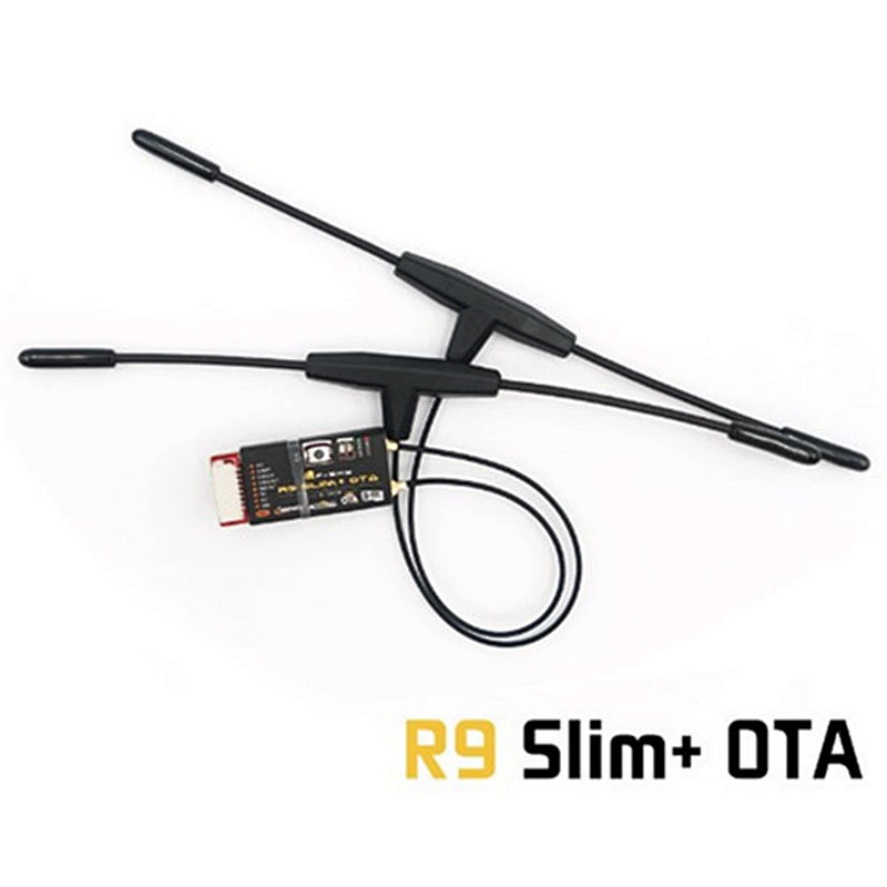 FrSky R9 Slim+ OTA ACCESS 16CH 900MHz Long Range RC Receiver Support Wireless Upgrade Firmware Update Inverted SBUS S.Port