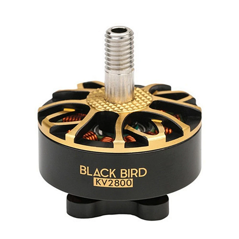 T-motor Black Bird High Power Motor 2207 2800KV V2 4S Brushless Out-runner Motor for RC Drone FPV Racing Accessories