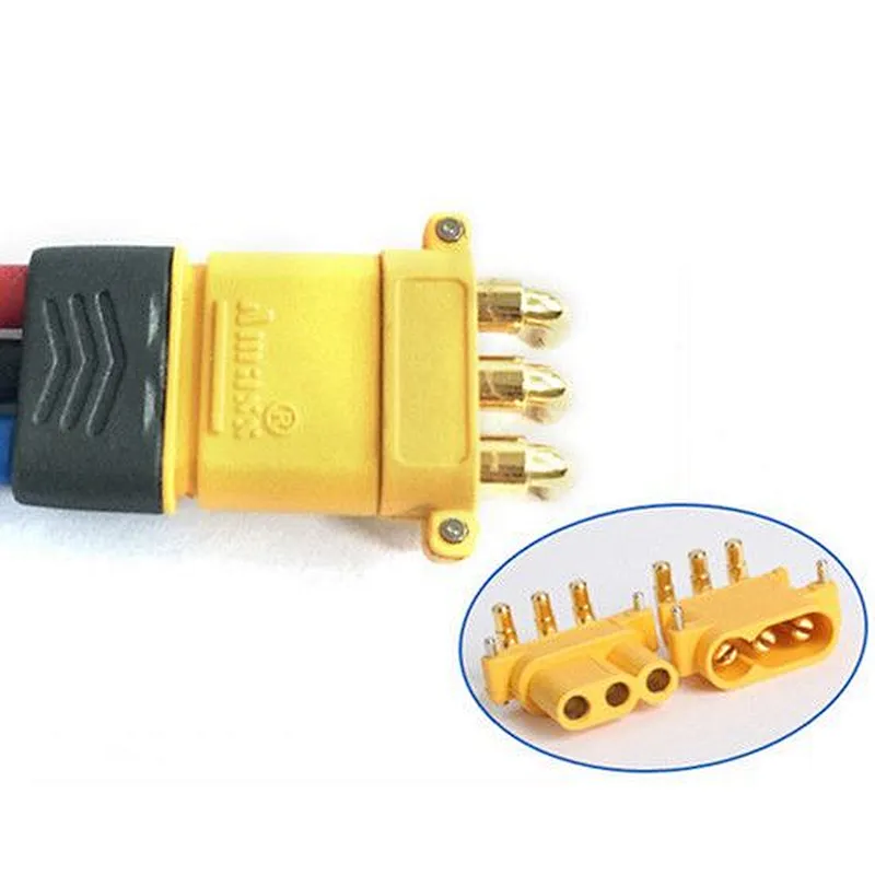 Amass MR30PW Connector Plug Female & Male XT30 three core version