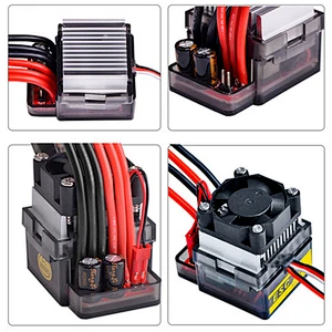 HSP HPI Bidirectional 320A Brushed Electrical Speed Controller 7.2-16V ESC With Fan For RC Car Boat