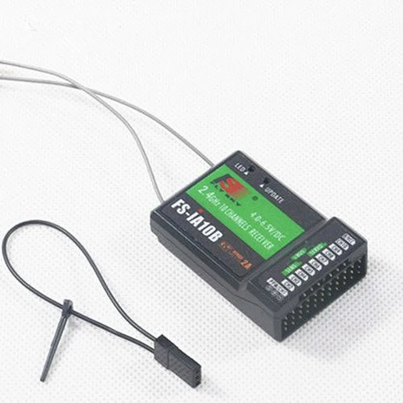 Flysky 2.4G 10CH FS-iA10B Receiver PPM Output With iBus Port for  FPV Racing RC Drone transmitter