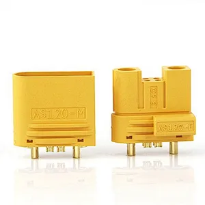 2020 New Amass AS120 Male Plug Connector Resistance Adapter Plug for RC Model FPV Racing Drone