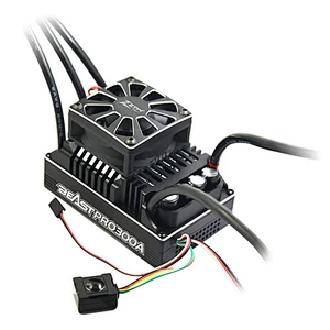 ZTW Beast Pro 300A Full Waterproof ESC 6-12S Lipo Built-in 8A BEC W/ Double Fan cooling system for 1/5 Buggy Truck Rc Car