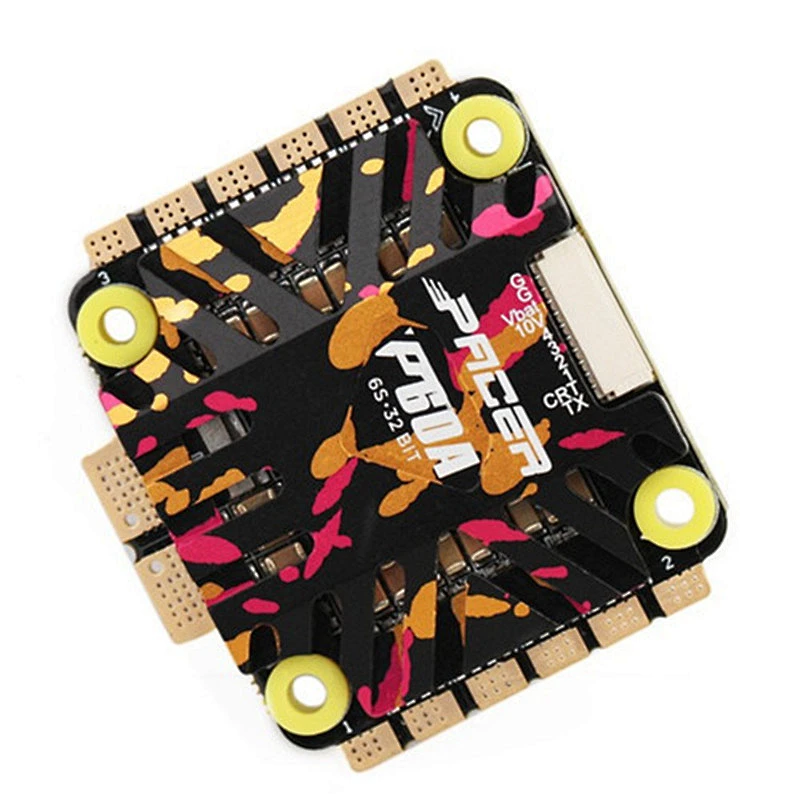 30.5x30.5mm T-motor P60A 60A 3-6S BLheli_32 4In1 Brushless ESC DShot1200 w/ 10V BEC Output for 170-450mm RC Drone FPV Racing