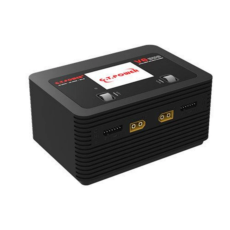 G.T Power V6 DUO AC 200W DC 400W 2X16A Battery Charger Discharger Support laptop and mobile phone USB charging