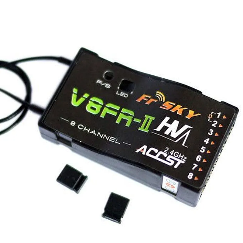 FrSky V8FR-II 2.4G 8CH Receiver HV Version for Radio Transmitter  drone