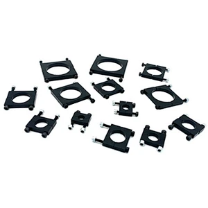 UAV 10mm aluminum alloy pipe clamp for rc aircraft accessories carbon fiber tube Tube Clamps multi-axis plant protection