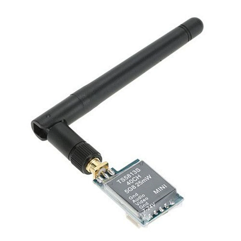 FPV TS5813S Mini Image Transmission 5.8G 25mW 40CH Wireless Transmitter for Multicopter