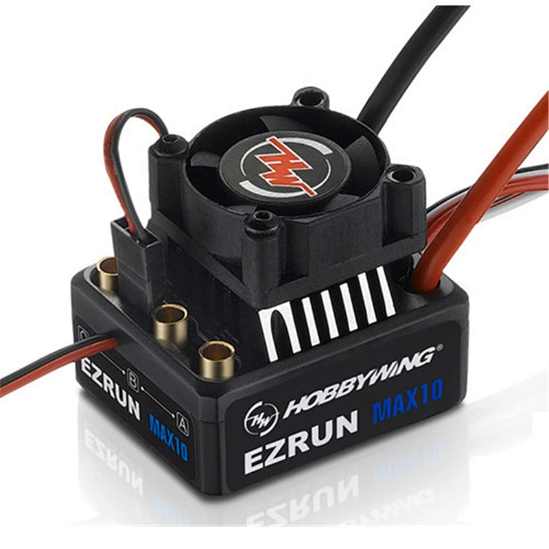 Original Hobbywing EZRUN MAX10 60A Waterproof Brushless ESC for 1/10 RC Car 3652 G2 KV5400/4000/3300 Motor