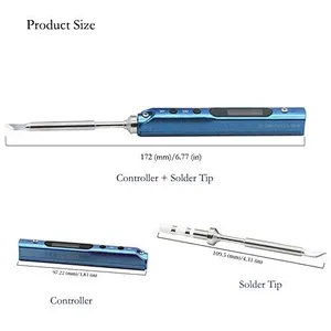SEQURE 65W Digital OLED Programmable Portable SQ-001 Mini Soldering Iron with TS-K Solder Tip