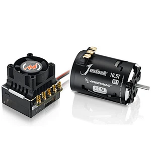 Hobbywing XeRun XR10 Justock 60A Sensored Brushless ESC & 3650 SD G2.1 4000KV Motor Combo (10.5T) for RC 1/10 1/12 RC cars