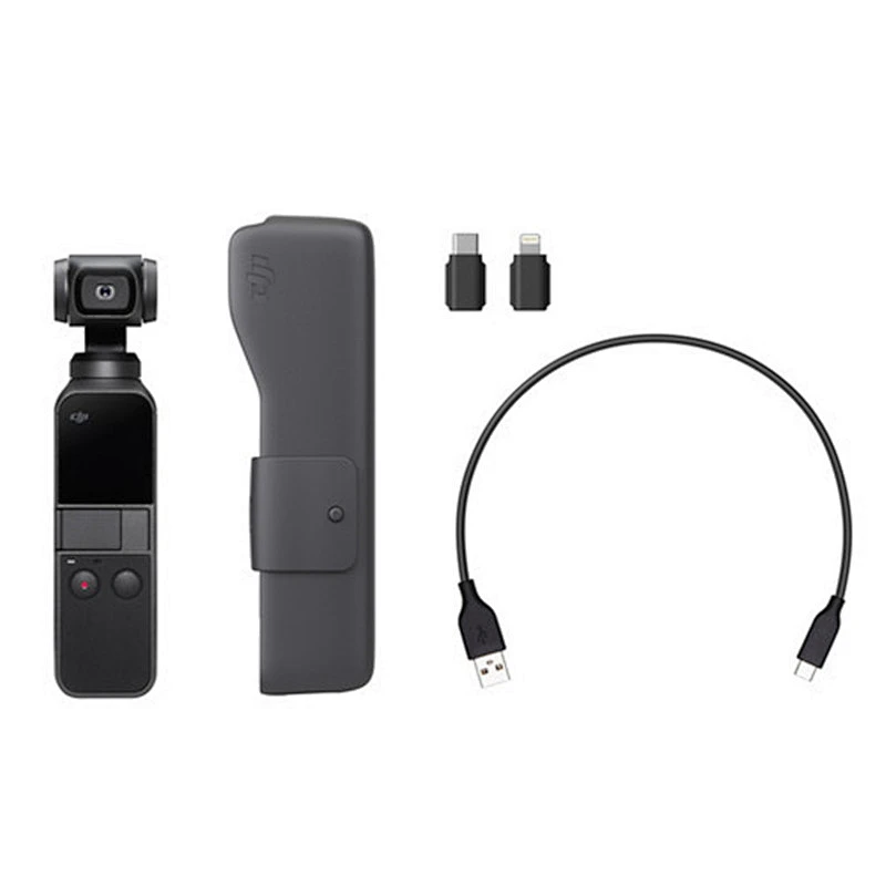 DJ I Osmo Pocket 3-Axis Stabilized Handheld Camera HD 4K 60fps 80 Degree FPV Gimbal Smartphone