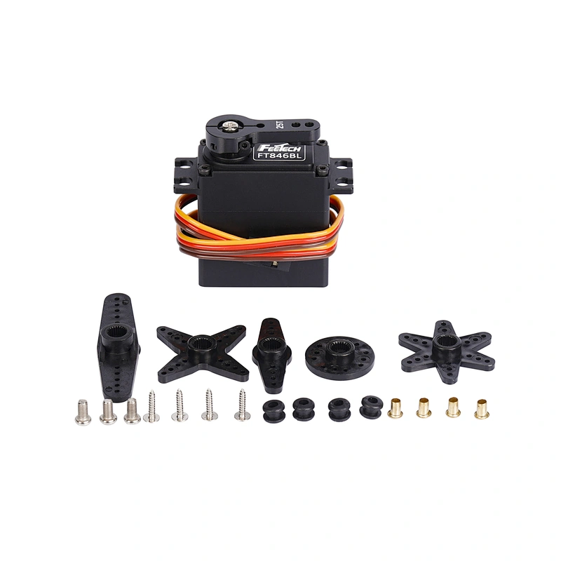 Feetech FT846BL 7.4V 40kg.cm digital 180 degree metal shell  brushless servo for  RC airplane car Robot