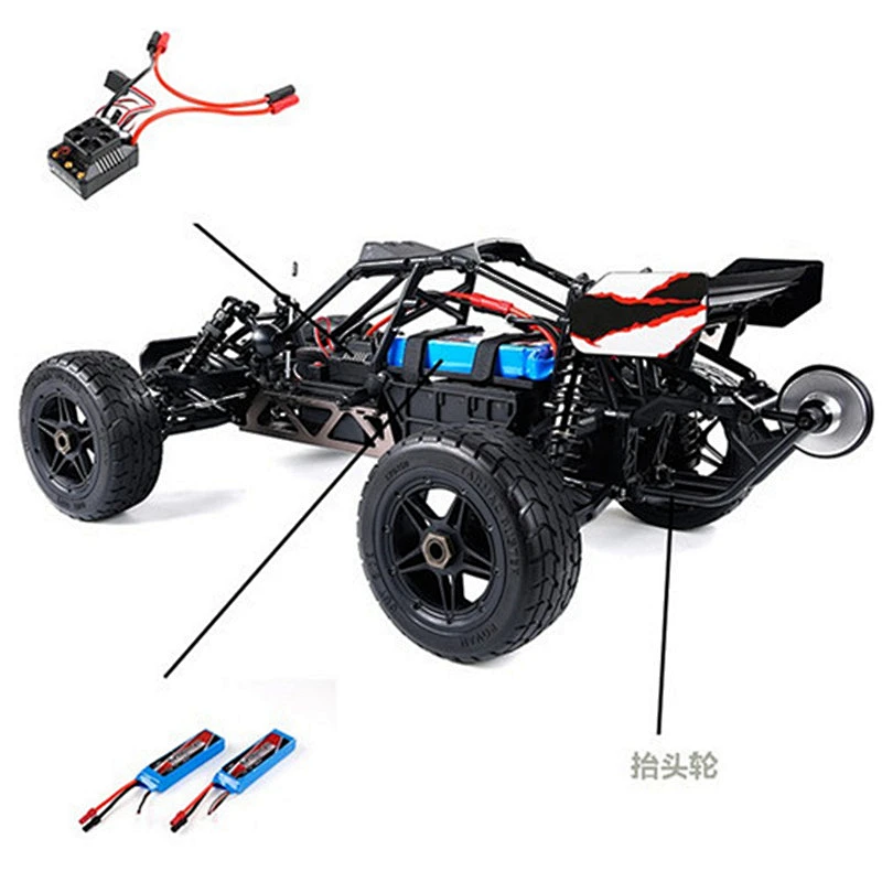 ROFUN ROVAN EQ6 BAJA Smart Control Strong Drive 1/5 Electric Off-road Car Remote Control Car Toys