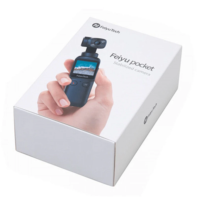 Feiyu Pocket New Smart Tracking Compact HD 4K 6-axis Stabilized Handheld Camera Gimbal Autofocus Anti-Shake