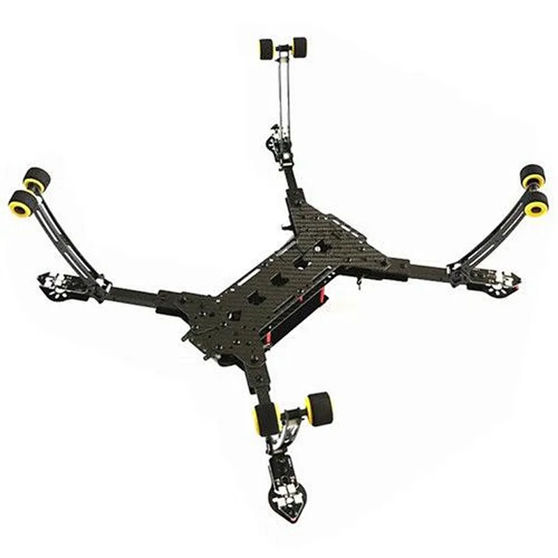 DIY DH410 pro FPV 3K pure carbon folding frame with landing gear 410mm wheelbase quadcopter drones