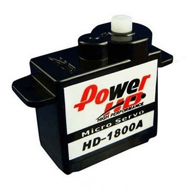 Power HD HD-1800A 1.3KG Torque High Speed Sub-Micro Analog Servo 8g Compatible with FU TABA/JR For Rc Drone
