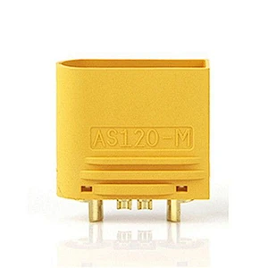 Amass AS120 120A Male/Female Plug Connector Resistance Adapter Plug for RC Model FPV Racing Drone Lipo Battery