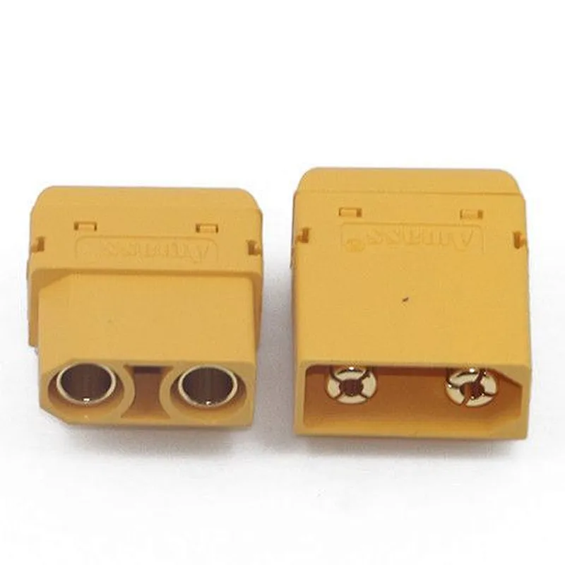 Amass XT90PW Male 4.5mm Gold-Plated Banana Plug Connector