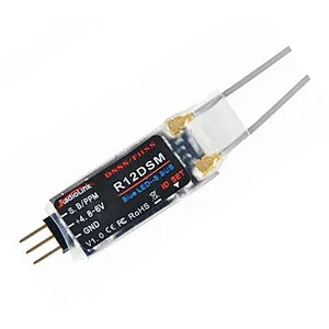 Radiolink R12DSM 2.4G 12 Channels DSSS FHSS Receiver for AT9 AT9S Transmitter