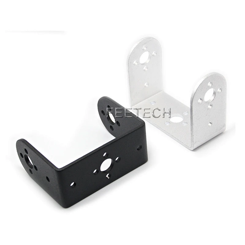 Part & Accessories DIY aluminum alloy black servo brackets Serial Bus Servo/Dual-axis digital servo for DIY bionic robot joint r