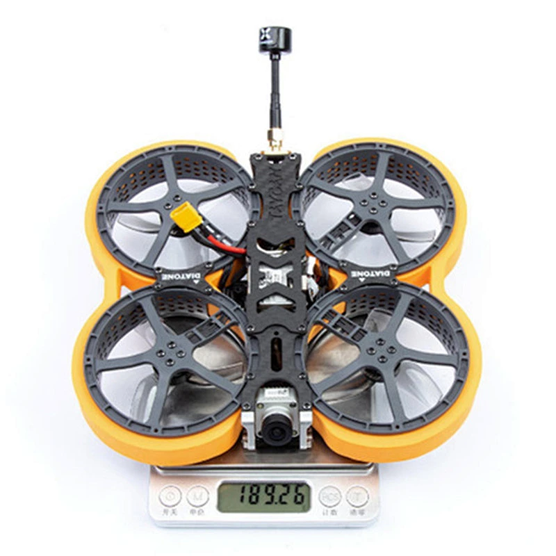 New Diatone MXC Taycan 25 Duct 2.5 Inch 4S Caddx Vista D JI Camera Cinewhoop FPV Filming Racing Drone