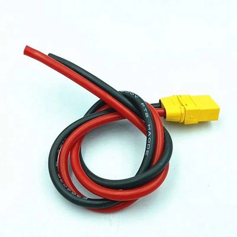XT90 Battery 12AWG Silicone Wire 40cm Connector Plug for isdt Charger input line