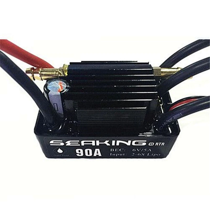 Hobbywing Waterproof 90A V3 RTR ESC RC Hobby Ship Brushless Motor ESC for RC R/c Racing Boat