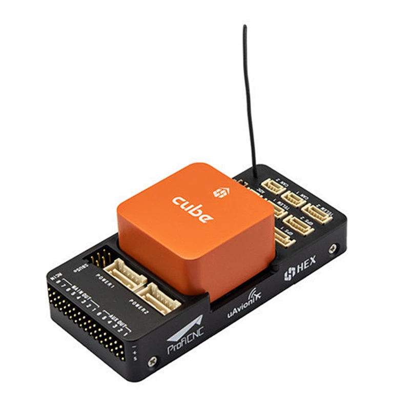 HEX Pixhawk Cube Orange Standard Flight control Set W/ ADS-B Carrier Board Support S. Bus CPPM DSM SPK etc receivers