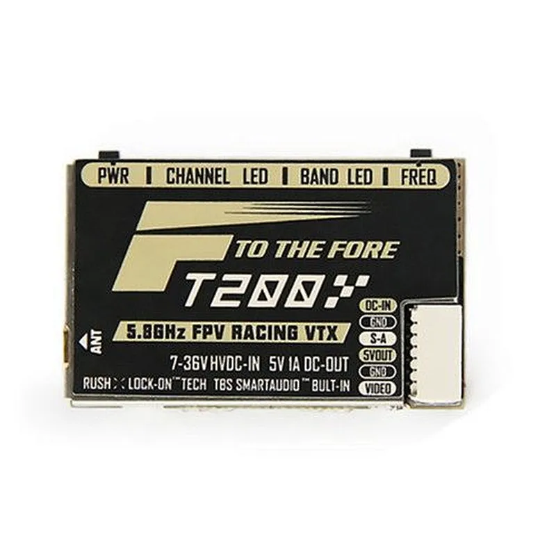 T-motor FT200 5.8G 25/50/200/500mW Switchable FPV Racing VTX Support Smart Audio for RC Drone
