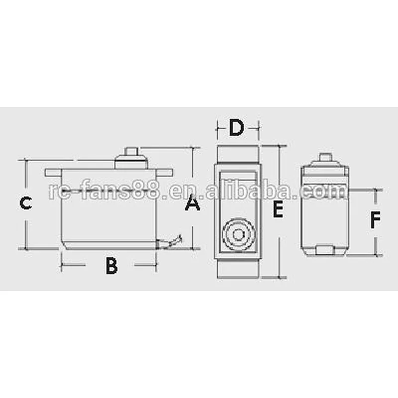 MG90S metal gear servo 9g micro servo motor for robot