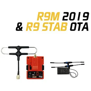 FrSky R9M 2019 900MHz Long Range Module and R9 STAB OTA ACCESS RC Receiver with Mounted Super 8 and T antenna