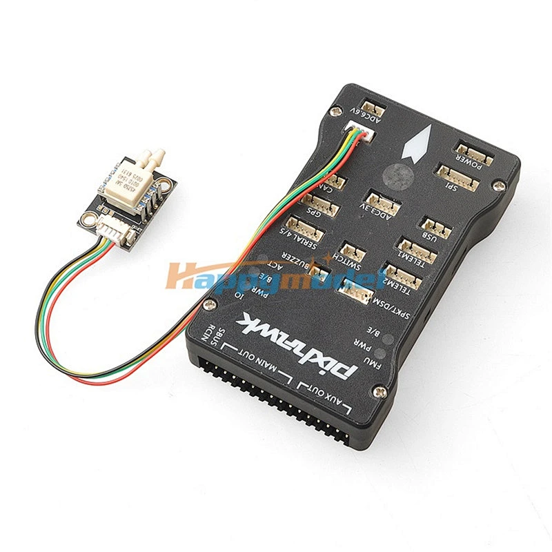 PX4 Differential Airspeed Pitot Tube + Pitot Tube Airspeedometer Airspeed Sensor for Pixhawk PX4 Flight Controller