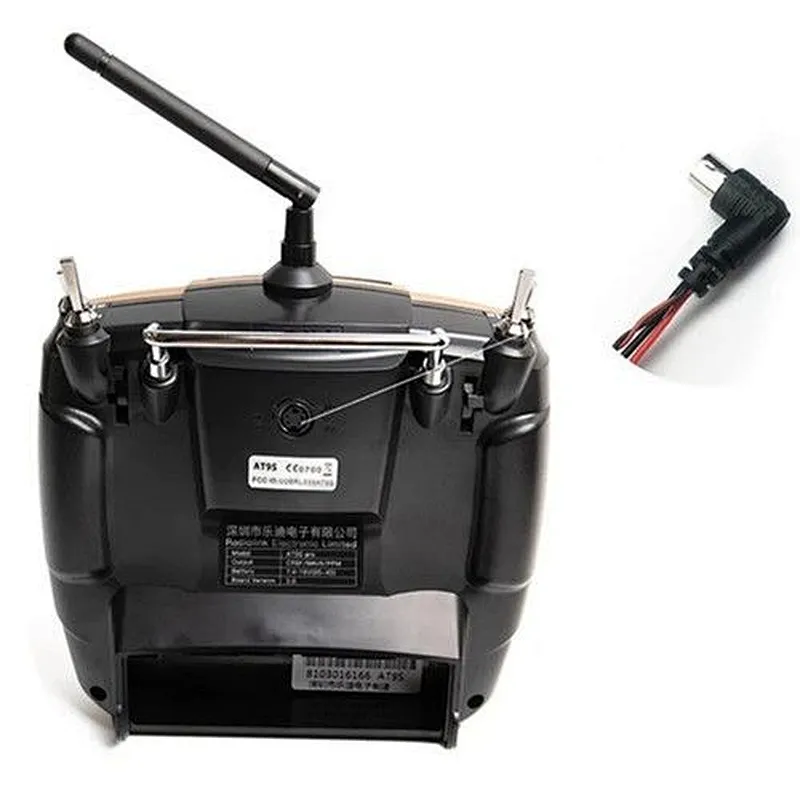 Radiolink AT9S Pro 2.4G 12CH DSSS FHSS Transmitter with R12DSM Receiver Compatible TBS Crossfire Module for RC Drone
