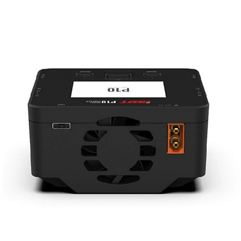 ISDT P10 250W X2 10A X2 400W/16A DC Dual Channel Smart Balance Charger for Lilon LiPo LiHV LiFe 1-6S Lipo Battery
