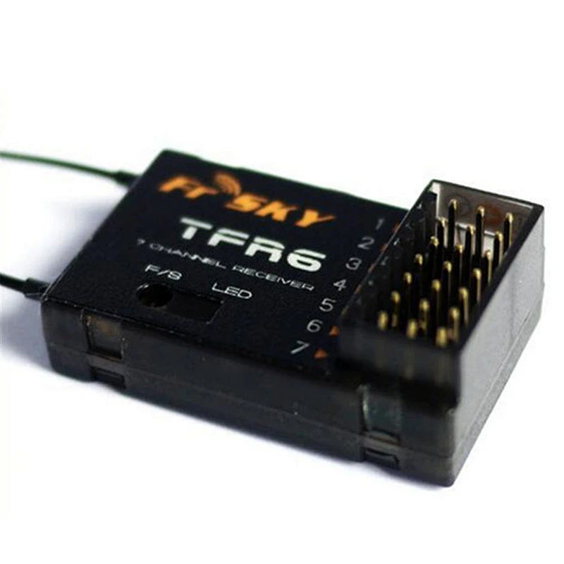 FrSky TFR6 7Ch FASST Compatible  Air Systems  T8FG T10CG T12Z RC Receiver for RC Drone FPV Racing