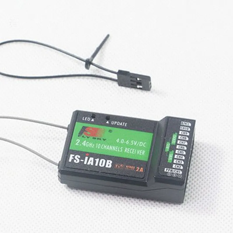 Flysky 2.4G 10CH FS-iA10B Receiver PPM Output With iBus Port for  FPV Racing RC Drone transmitter