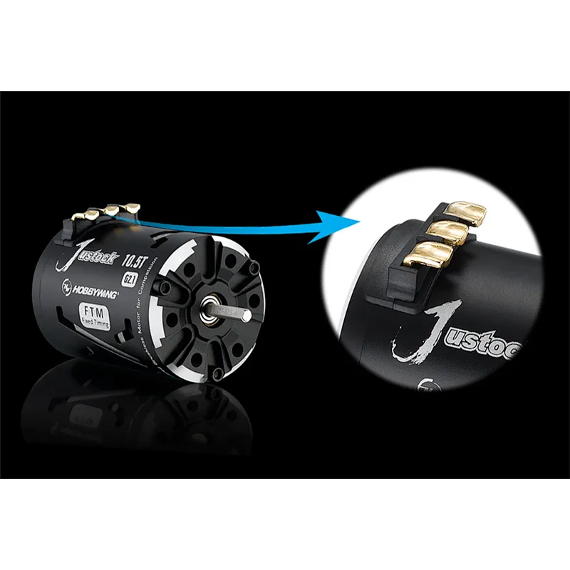 Hobbywing XeRun XR10 Justock 60A Sensored Brushless ESC & 3650 SD G2.1 3200KV Motor Combo (13.5T) for RC 1/10 1/12 RC cars
