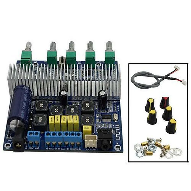TPA3116 Subwoofer Amplifier Board 2.1 Channel High Power  4.2 Audio Amplifier Board DC12V-24V