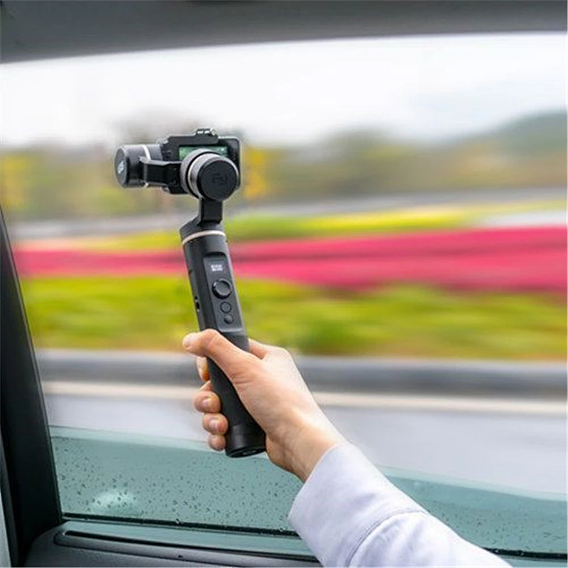 FeiyuTech G6 Handheld Stabilizing Gimbal for Go Pro 8/7/6/5/ RX0(Required RX0 Mount)Yi 4K/SJCAM/AEE/ Ricca Sport Action Camera
