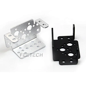 Part & Accessories DIY aluminum alloy black servo brackets Serial Bus Servo/Dual-axis digital servo for DIY bionic robot joint r
