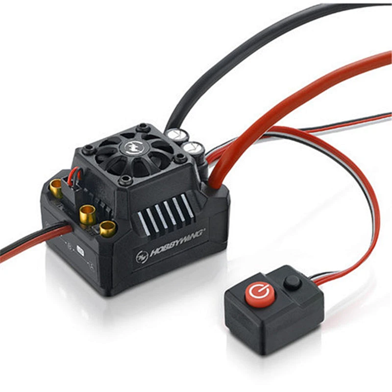 Hobbywing EZRUN MAX10-SCT 120A 2-4S LiPo Full Waterproof Brushless ESC for 1/10 Rc Car Truck