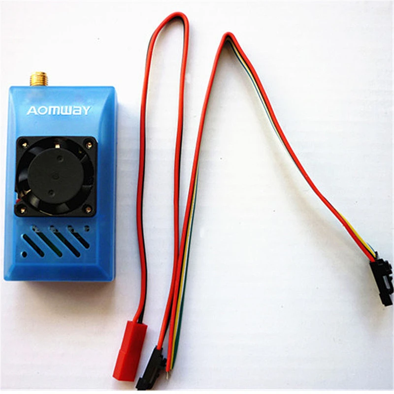 Aomway TX-100 5.8G 32CH 1000mW Audio/Video AV 1W Transmitter  with FPV 5dB Dipole Antenna for rc quadcopter