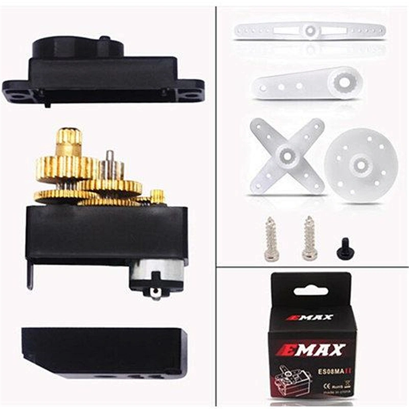 EMAX ES08MA II Mini Metal Gear Analog Servo Micro-steering gear Suitable for fixed wing