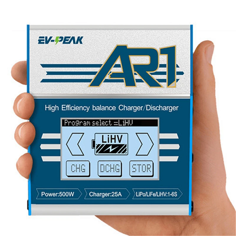 EV-PEAK 1-6S 300W Multi-function Intelligent Touch Screen Charger/Discharger AR1