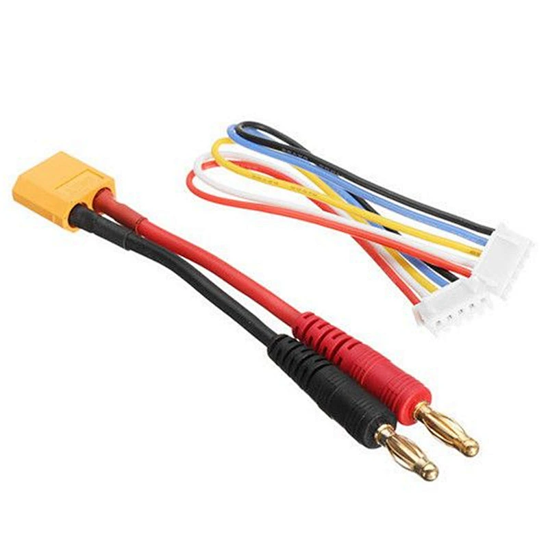 4CH Parallel Charging Board XT60 Banana Plug For ISDT D2 Q6 T6 Lite Imax B6 Charger