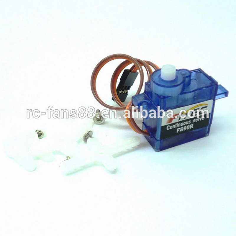 Micro Bit Project Use Fitec 360 degree Continues Rotation Arduinos Robot Servo FS90R