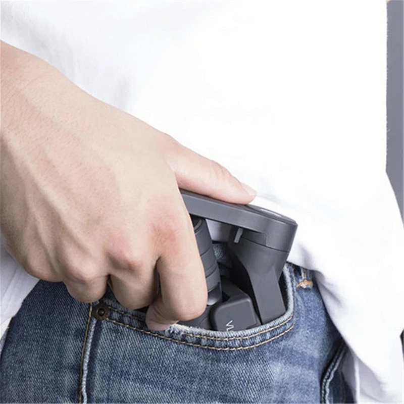 Feiyu Tech VLOG Pocket 3-Axis Foldable Steady Handheld Gimbal Stabilizer For Filmmakers iPhone 11/11pro/ Xs/Xs Max/Xr/X
