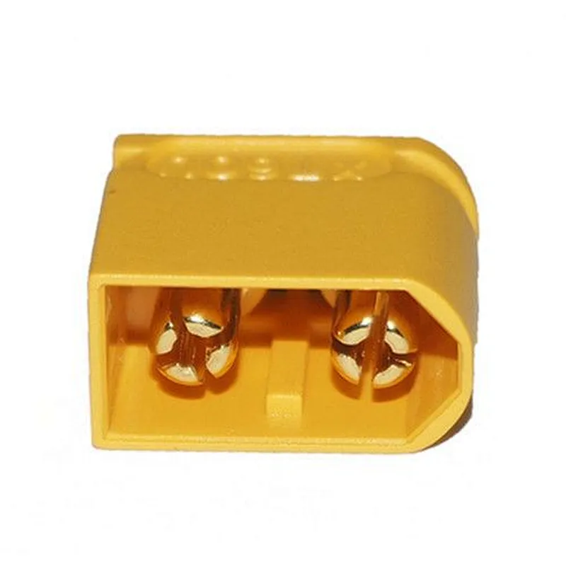 Amass XT60U Male Bullet Connectors Plugs for Lipo Battery