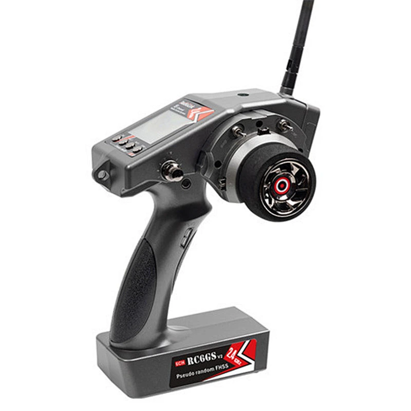Radiolink RC6GS V2 2.4G 6CH Transmitter+R7FG Gyro Inside Receiver 600 meters remote control distance For RC Car Boat Model Parts